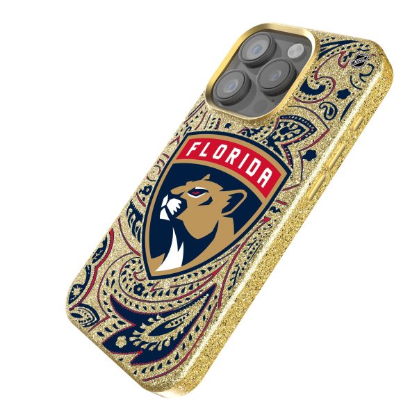 Florida Panthers Paisley Bling Phone Case For Discount - Image 2