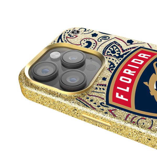 Florida Panthers Paisley Bling Phone Case For Discount - Image 4