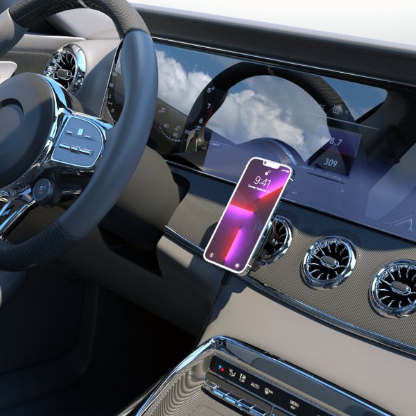 Sauce Gardner New York Jets 1 Ready Wireless Mag Car Charger For Sale - Image 2
