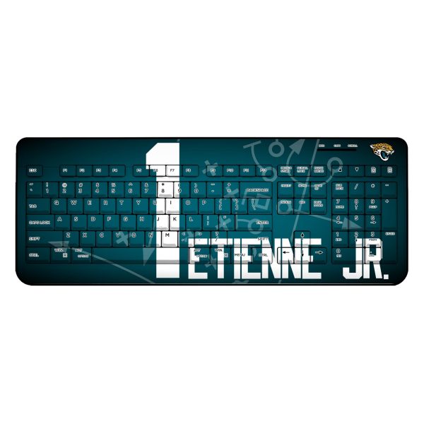 Travis Etienne Jr. Jacksonville Jaguars 1 Ready Wireless USB Keyboard For Sale