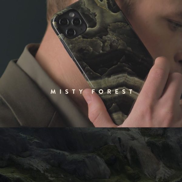 Misty Forest - Green Marble Samsung Galaxy S24 FE Case For Discount - Image 5