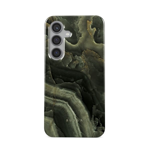 Misty Forest - Green Marble Samsung Galaxy S24 FE Case For Discount